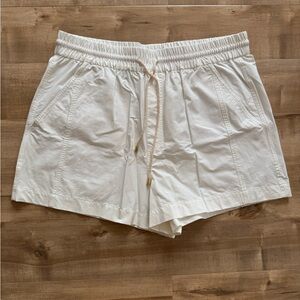 J. Crew White Swim Coverup Shorts